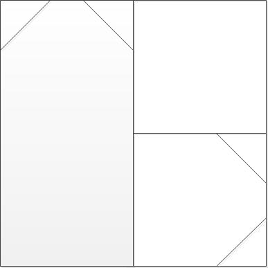 valentine heart quilt block 3