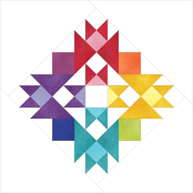 Happy Hues Block of the Month | Lori Miller Designs